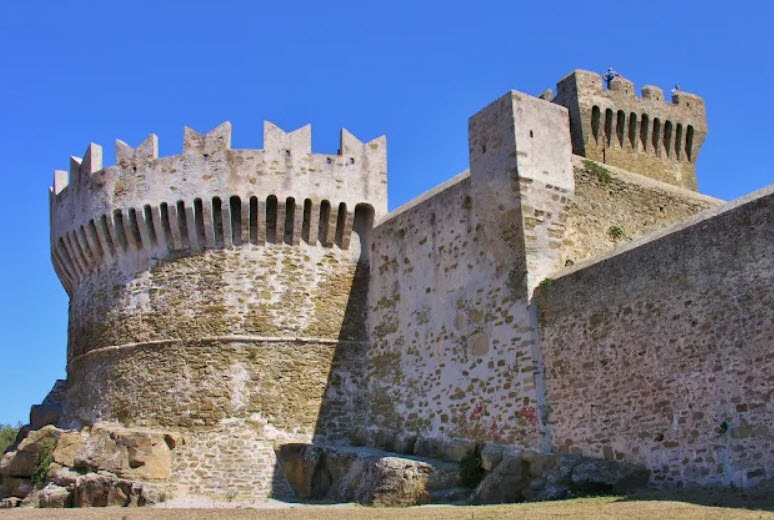 Medieval Tower and Appiani Fortress, Italy